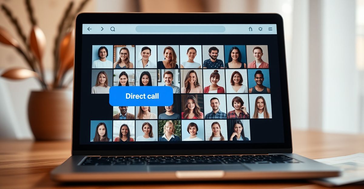 Direct Calls: kiezen op basis van een online lijst